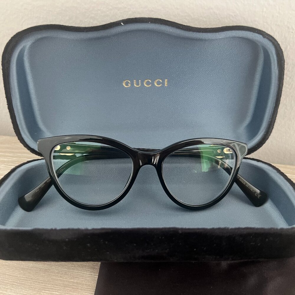 Gucci - Black Frames - GG11790 - 001 - 49/17/145 - XS - EUC